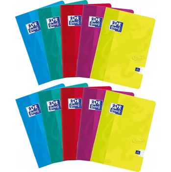 Sešit A5 s linkami - poznámkový blok do práce, školní sešit A5 s linkami, deník Oxford, 32 listů