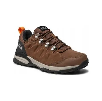 Dámská treková obuv Dámské trekové boty Jack Wolfskin Refugio Texapore Low hnědé / velikost 40.5 EU