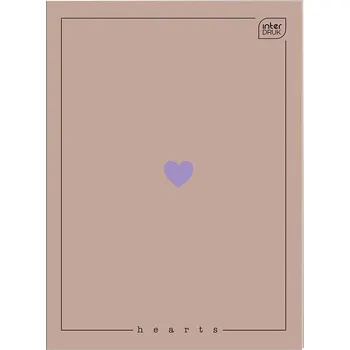 Sešit Sešit A4 s mřížkou Interdruk, 80 listů, měkká obálka, vícebarevný