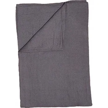 Přehoz na lůžko Potah na pohovku (kanape) Bonprix šedý