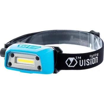 Svítilna Čelovka 5W COB LED, dobíjecí, 350 lm, IK07, IP67 s vypínačem