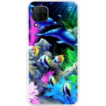 Pouzdro na mobilní telefon Gelový obal mmCase na mobil Huawei P40 Lite - mořský svět