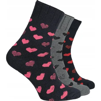 Pánské ponožky 3 Ponožky beztlakové bambusové ponožky PB859 39-42