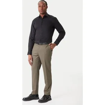 Pánská košile HUGO Košile Kason 50482056 Černá Slim Fit 38