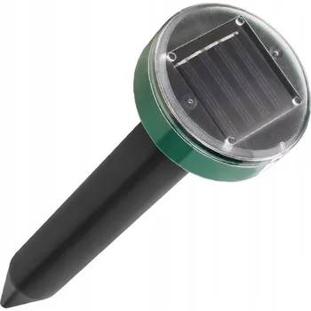 Odpuzovač zvířat SOLÁRNÍ ULTRASONICKÝ ODPUZOVAČ KRTKŮ HRYZCŮ POTKANŮ HADŮ ŠKŮDCŮ