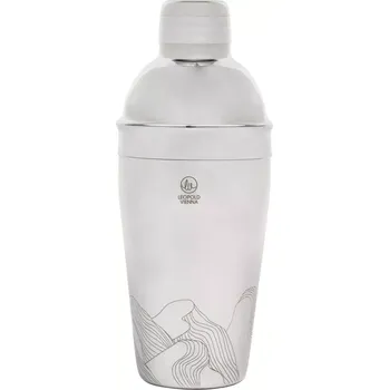 Shaker LEOPOLD VIENNA Mountains Shaker, nerezový, objem: 0,50 litru, výška: 210 mm, průměr: 93 mm