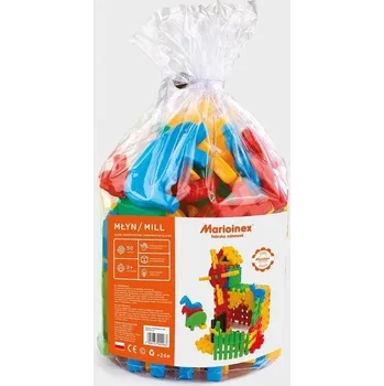 ostatní stavebnice Dětské STAVEBNÍ Stavebnice pro Stavění – MLÝN Farma, Sada 50 Dílků