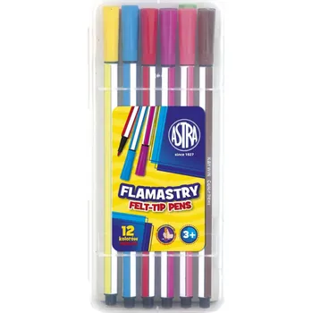 Fixy fixy psaní poznámek, liner na CD Astra 12 ks