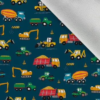 Zbytek - Látka softshell zimní stavba