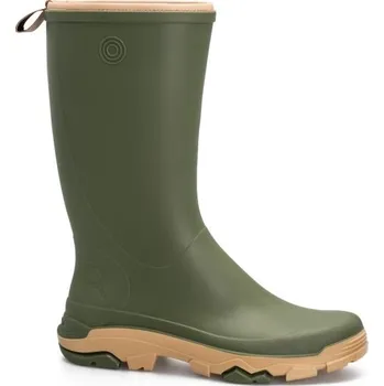 Pracovní obuv Unisex zateplené holínky ROUCHETTE REMOOVE FUR-LINED SEMI BOOTS 42/43 Khaki, Béžová
