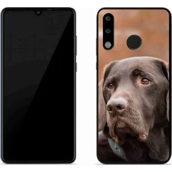Pouzdro na mobilní telefon Gelový obal mmCase na mobil Huawei P30 Lite - hnědý labrador