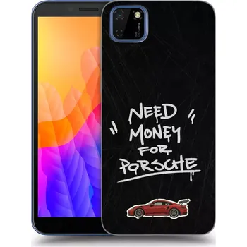 Pouzdro na mobilní telefon Picasee silikonový černý obal pro Huawei Y5P - Dark Racer