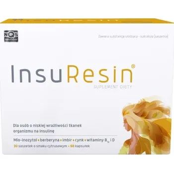 Doplněk stravy NutroPharma InsuResin 60 kapslí + 30 sáčků