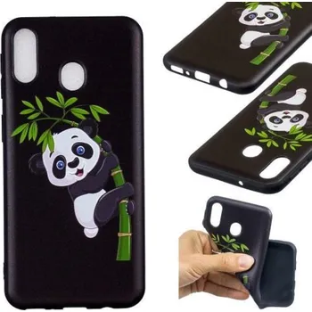 Pouzdro na mobilní telefon Pattern gelový obal na Samsung Galaxy M20 - panda