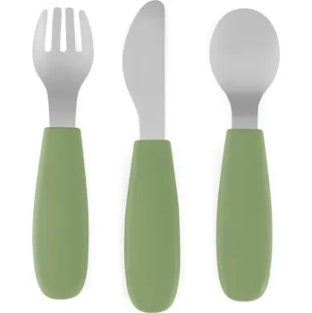 Příbor PETITE&MARS Sada příborů s nerezové oceli Take&Match Sweet Pea 12m+