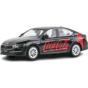 Plastikový model Abrex Škoda Octavia IV FL (2024) - Coca-Cola - černá