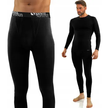 Pánské termo spodky Sesto Senso pánské spodky 122 černé, velikost XXL