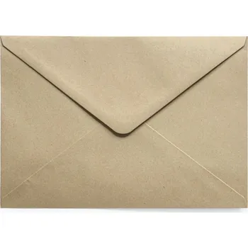 Obálka Poštovní OBÁLKA Doporučená pro zásilky OZDOBNÁ C5 120g BÉŽOVÁ 10 Kusů