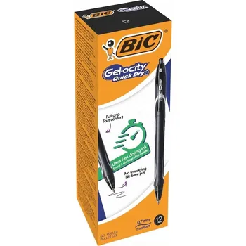 Gelová propiska černé BIC