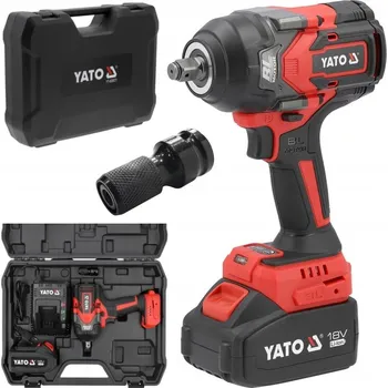 Rázový utahovák Yato YT-828071 18 V, 1200 Nm, 4 Ah