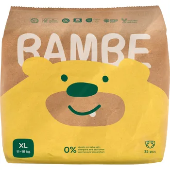 Plenkové kalhoty Bambe Ekoplenky - vel. XL (11 - 16 kg) (32 ks)