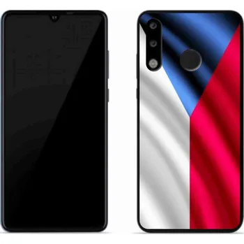Pouzdro na mobilní telefon Gelový kryt mmCase na mobil Huawei P30 Lite - česká vlajka