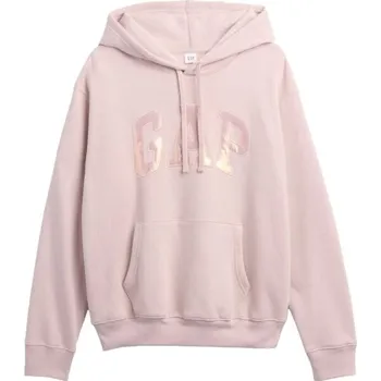 Dámské oblečení Dámská mikina GAP V-NEW HERITAGE PO XS Růžová