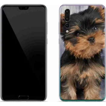 Pouzdro na mobilní telefon Gelový obal mmCase na mobil Huawei P20 Pro - jorkšír 9