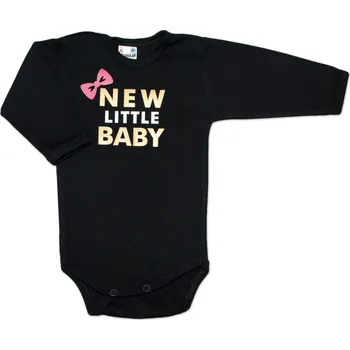 Kojenecký body Body dlouhý rukáv Dejna New little Baby - Girl Velikost: 80 (9-12m)