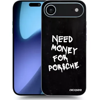 Pouzdro na mobilní telefon Picasee silikonový průhledný obal pro Apple iPhone Air - Black Dollar