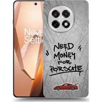 Pouzdro na mobilní telefon Picasee silikonový černý obal pro OnePlus 13R 5G - Grey Drift