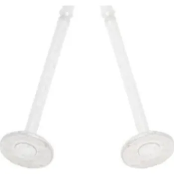 Náušnice CZ Náušnicová puzeta s ploškou 3mm Ag925