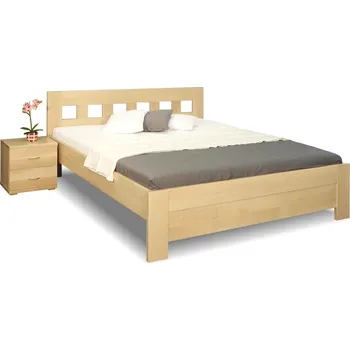 Postel BedWorld Rocco 180 x 200 cm šedá