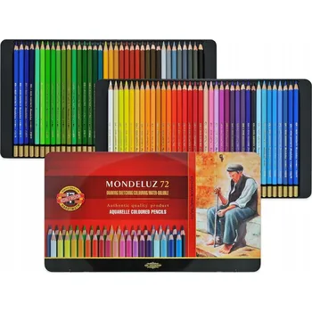 Pastelka Pastelky akvarelové Koh-I-Noor 72 ks