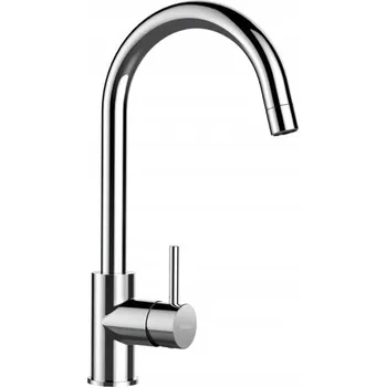 Vodovodní baterie Stojánková kuchyňská baterie Schock Plutos stříbrná