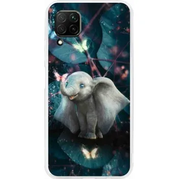 Pouzdro na mobilní telefon Gelový kryt mmCase na mobil Huawei P40 Lite - roztomilý slon