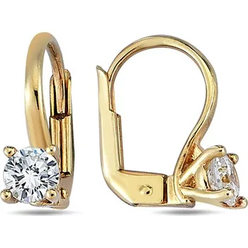Náušnice Zlaté náušnice se zirkony ZE0078SJ72-4000 (585/1000) 2,4g
