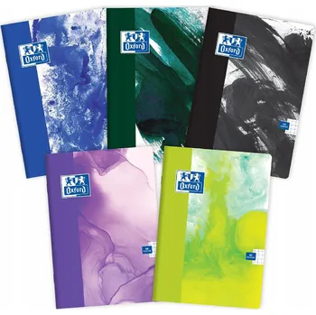 Sešit Sešit linkovaný A5, poznámkový blok v měkkém obalu, tematický brulion Oxford, 60 listů