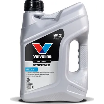 Motorový olej VALVOLINE Motorový olej SynPower MST C3 5W-30 4L VALVOLINE 908774