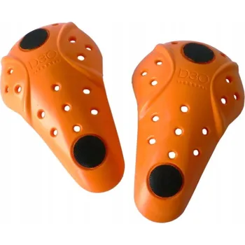 Moto bunda CHRÁNIČE KOLEN HELD D3O (VELCRO) ORANŽOVÉ