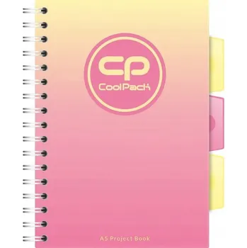 Sešit A5 s mřížkou CoolPack, 100 listů