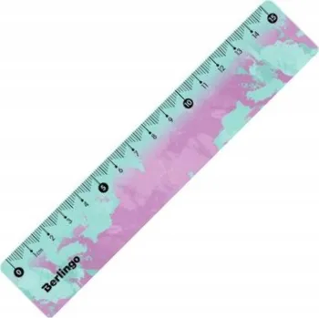 pravítka Školní pravítko plastové KRESLIČSKÉ na matematiku 15 cm