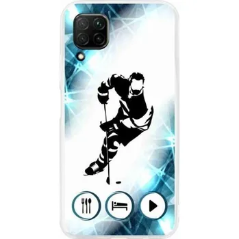 Pouzdro na mobilní telefon Gelový kryt mmCase na mobil Huawei P40 Lite - hokej 1