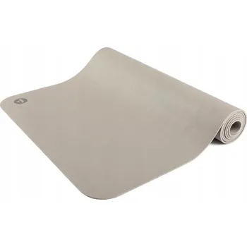 podložka na cvičení Kaučuková podložka na jógu Bodhi EcoPro Diamond 6mm - světle šedá