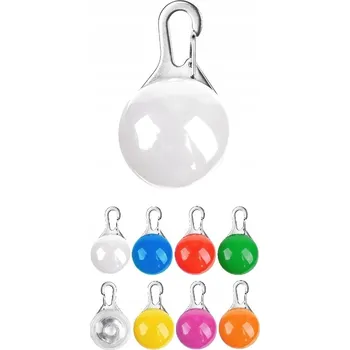 Přívěsek Kulatý lokátor Nunbell bílý