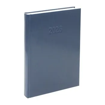 Kalendář Kalendarz książkowy INFO A5 granatowy 2026