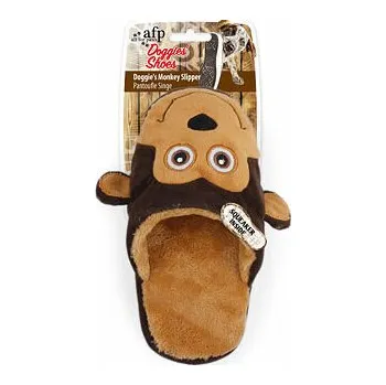 plyšák Plyšový pantofel AFP Doggies Shoes – opice