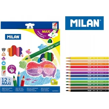 Pastelka Pastelky Milan 12 ks