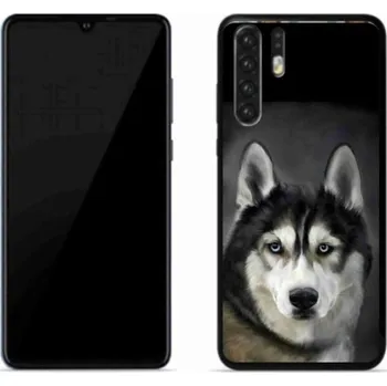 Pouzdro na mobilní telefon Gelový obal mmCase na mobil Huawei P30 Pro - husky