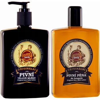 Kosmetická sada Dárková sada do koupele pěna + tělové mléko relaxace výživa